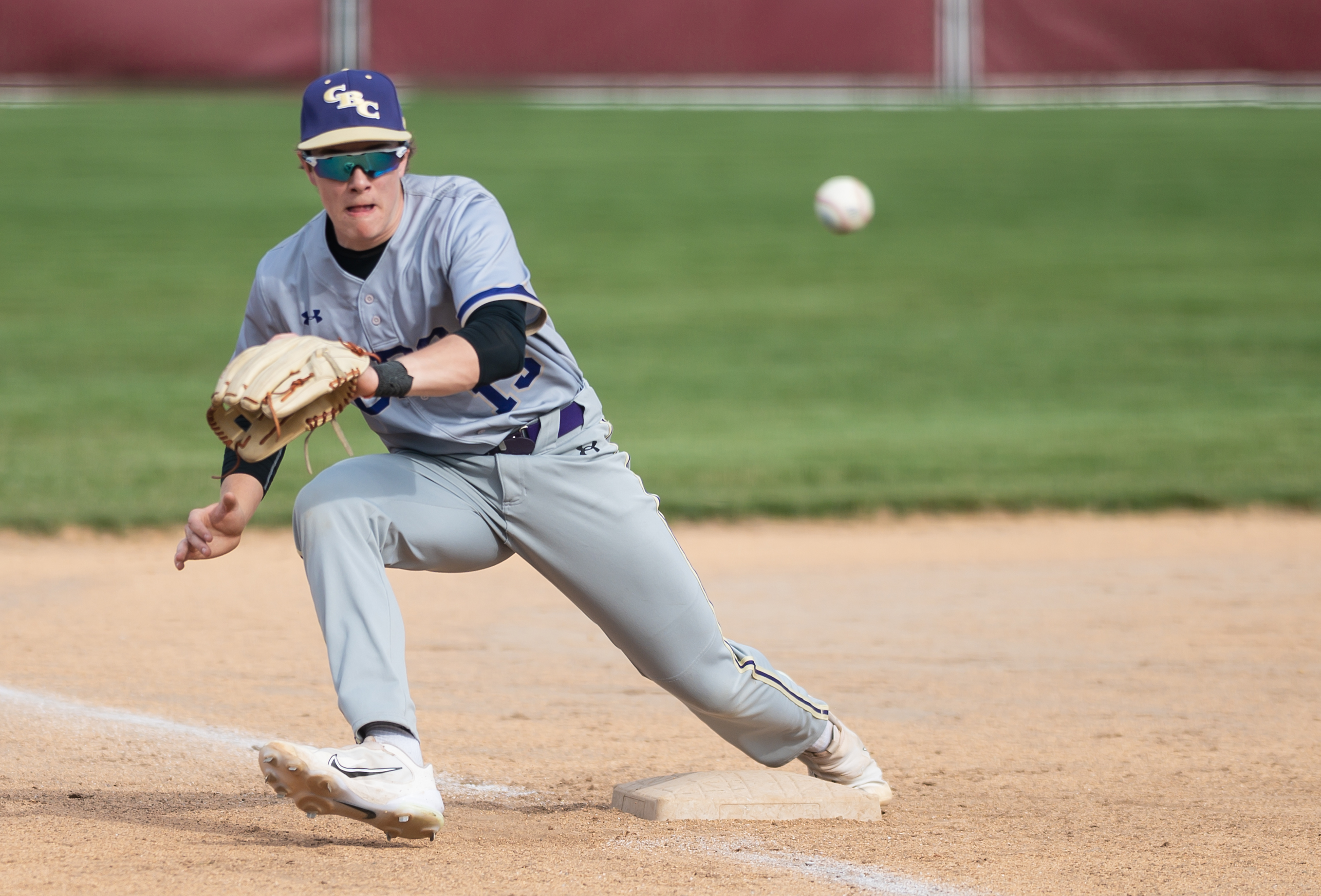 CBC Christian Brothers College at De Smet Missouri baseball April 4 2023 Paul Halfacre 20245